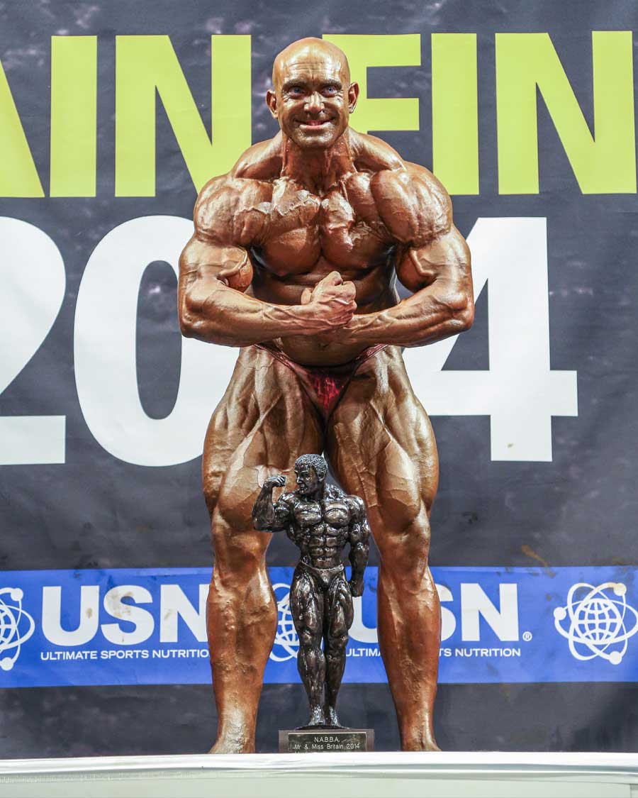 Steve Cart — back double biceps